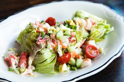 Shaws seafood chopped salad