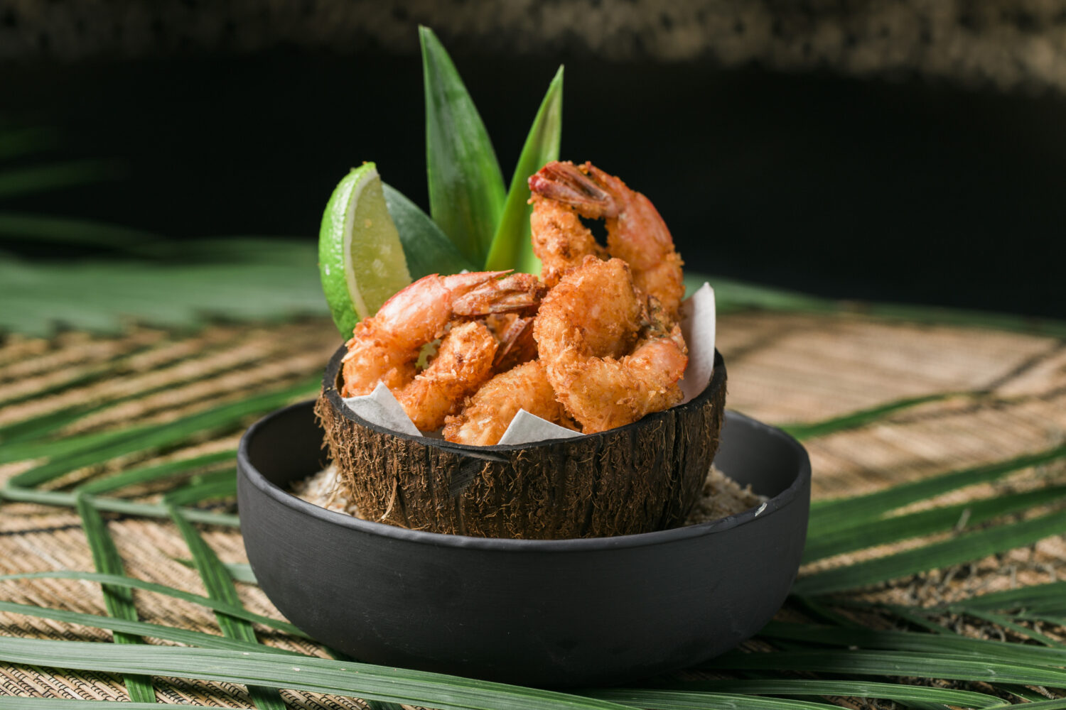 Coconut Shrimp from Three Dots and a Dash