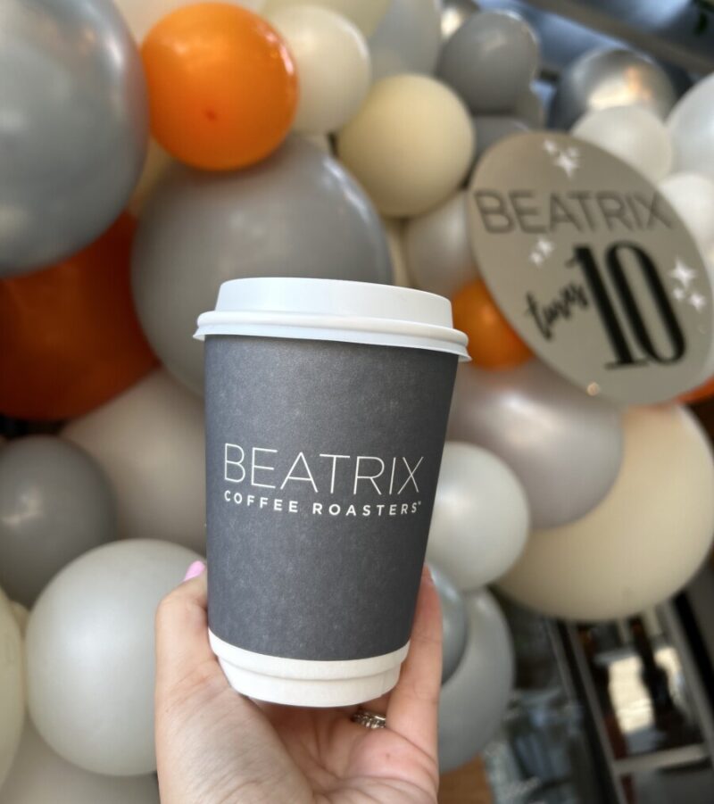 Cup at Beatrix 10th anniversary