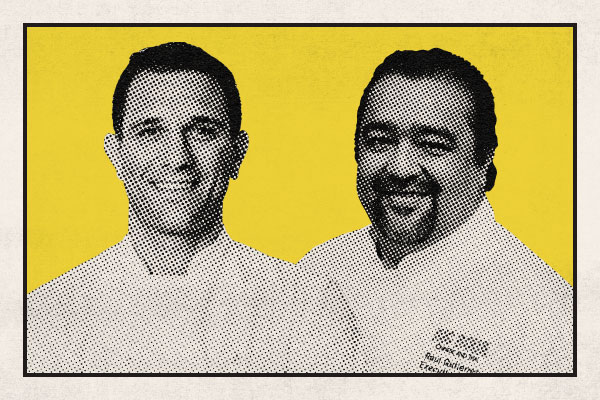 Chefs Justin Diglia and Raul Gutierrez face off at The Battle of the Chefs at Tokio Pub