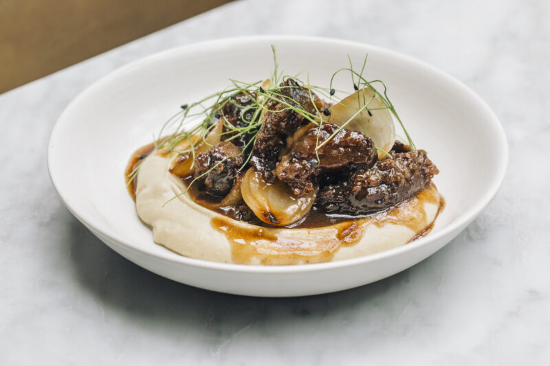 Aba Crispy Short Rib Hummus