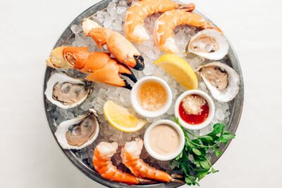 Shaw's Crab House Shellfish Platter