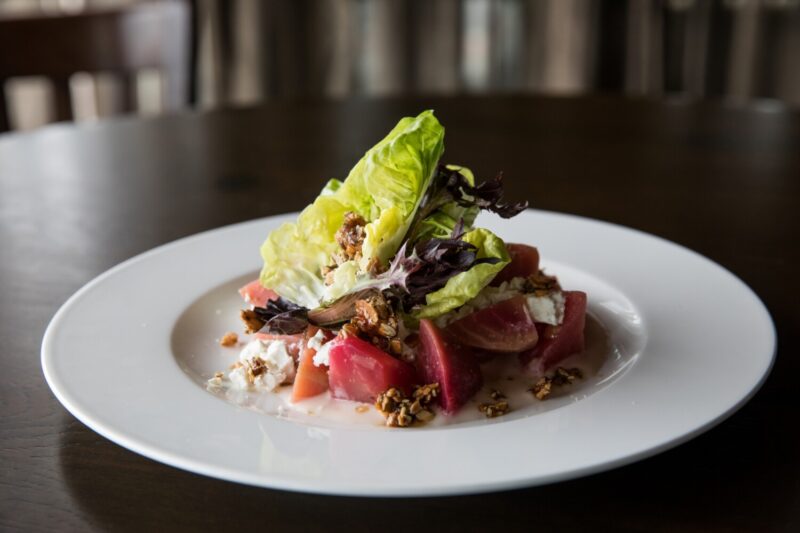 Saranello's Roasted Beet & Goat Cheese Salad