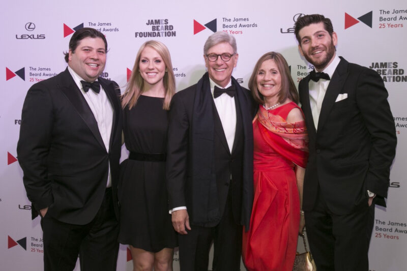 Melman Family at the James Beard Foundation Awards