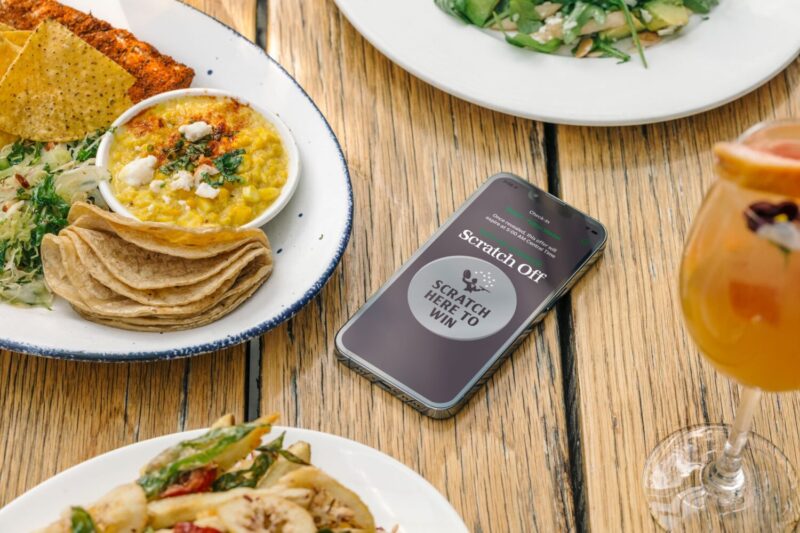 Scratch off with tacos