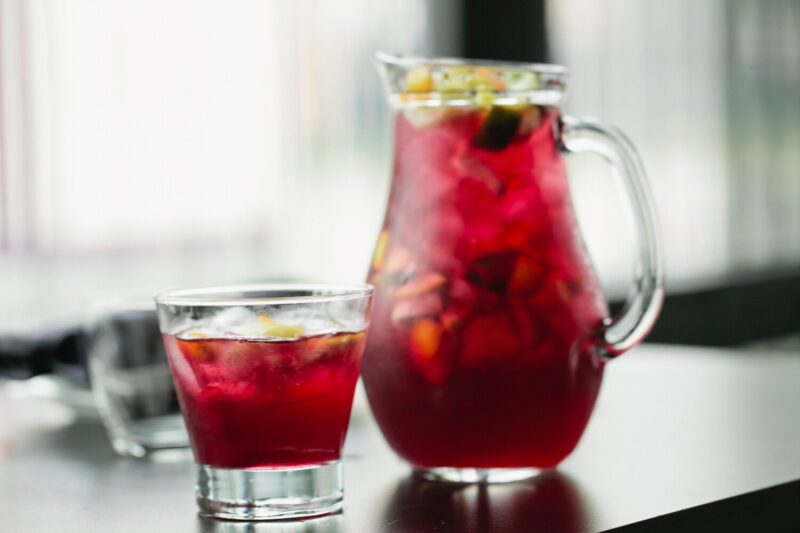 Mixed Berry Sangria at Tokio Pub in Schaumburg