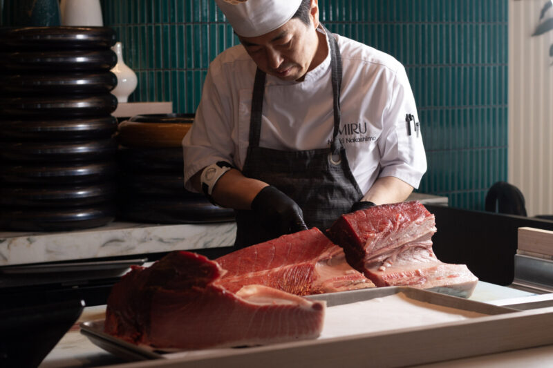 Bluefin Tuna Experience at Miru at The St. Regis Chicago