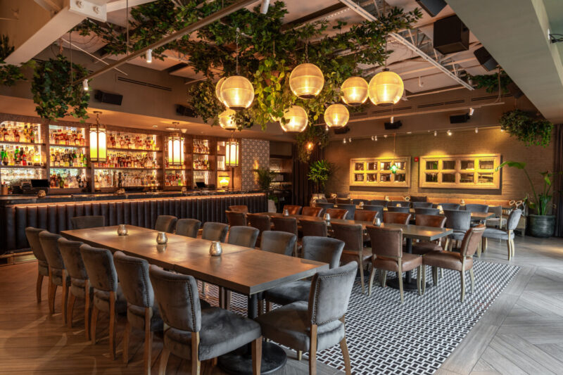Aba Nashville's private dining room