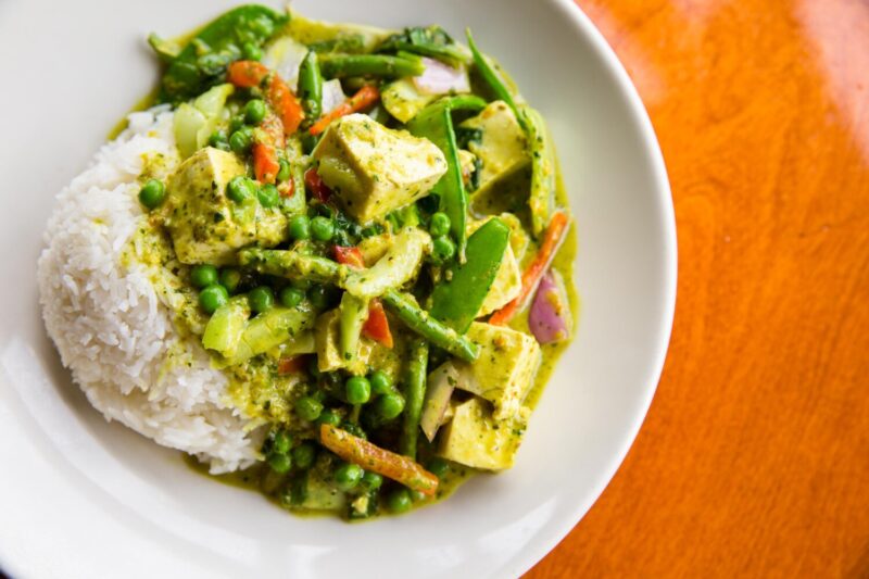 Green Vegetable Curry at Big Bowl