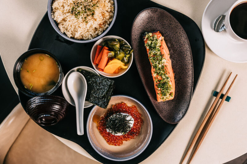 The Tokyo Brunch special at Miru in the St. Regis 