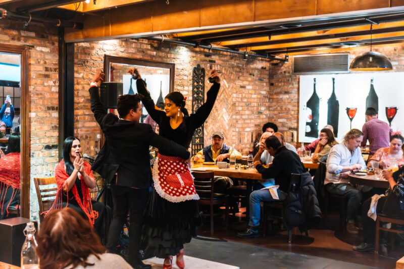 Flamenco Friday Lunch at Cafe Ba-Ba-Reeba!