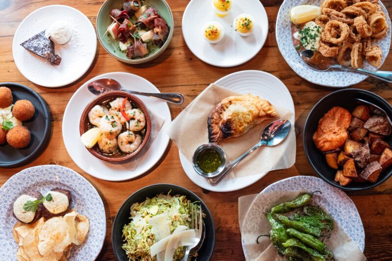 Tapas spread at Lil' Ba-Ba-Reeba!