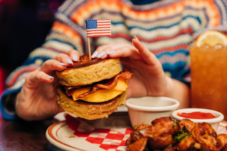 Flapjack Sandwich at Bub City