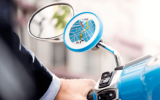 TomTom présente VIO, un GPS spécialement conçu pour les scooters