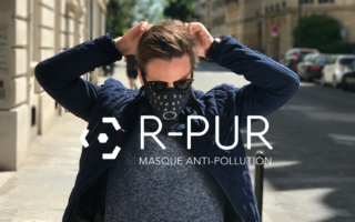 R-PUR : un masque antipollution connecté pour deux-roues