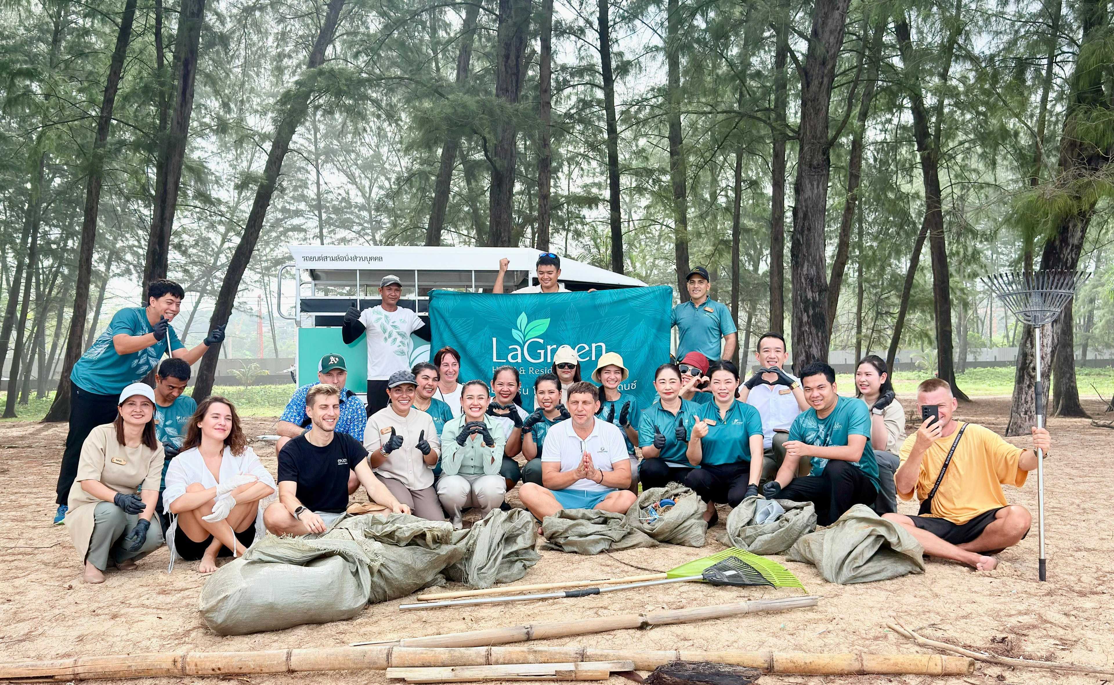 A Meaningful Birthday Beach Clean-Up with the La Green & VCG Teams