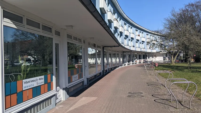 Eingang Süd zur Gartenstadt Farmsen Stadtführung