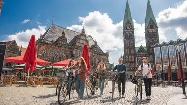 Drahtesel-Safari - Mit dem Rad durch Bremen Stadtführung Drahtesel-Safari - Mit dem Rad durch Bremen Stadtführung