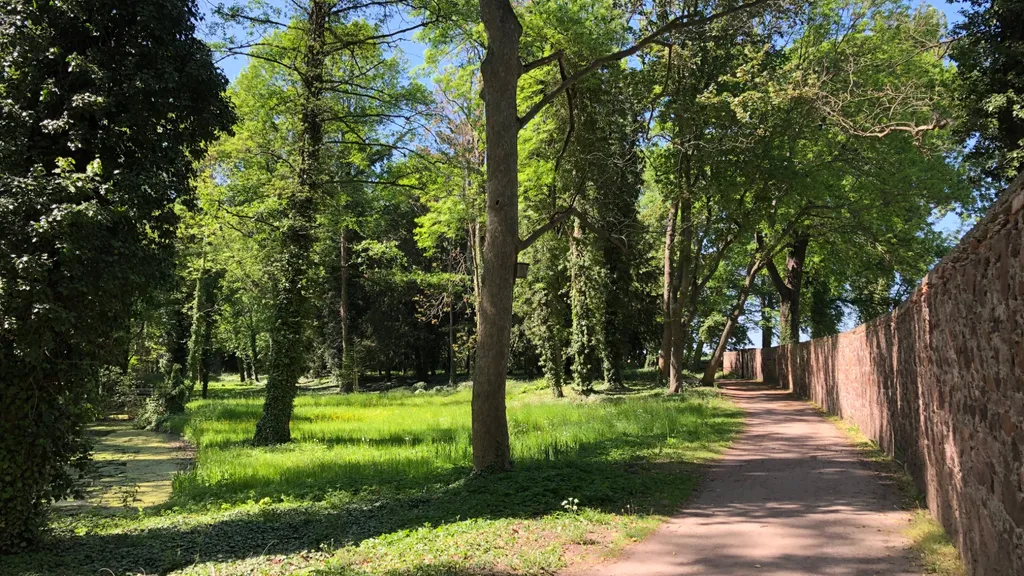 Ein Spaziergang durch den Schlosspark in Ostrau individuelle Stadtführung