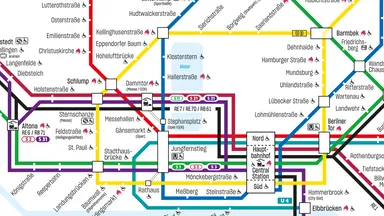 Stadtrundfahrt Hamburg mit der U3 - West Stadtführung Stadtrundfahrt Hamburg mit der U3 - West Stadtführung