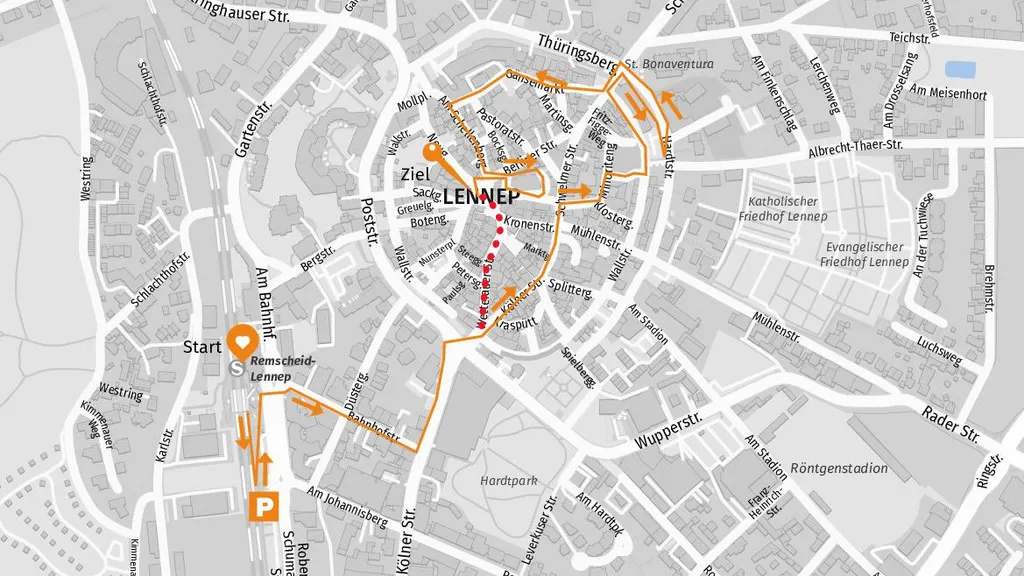Tourplan Röntgenmuseum und Fachwerk in Remscheid-Lennep individuelle Stadtführung