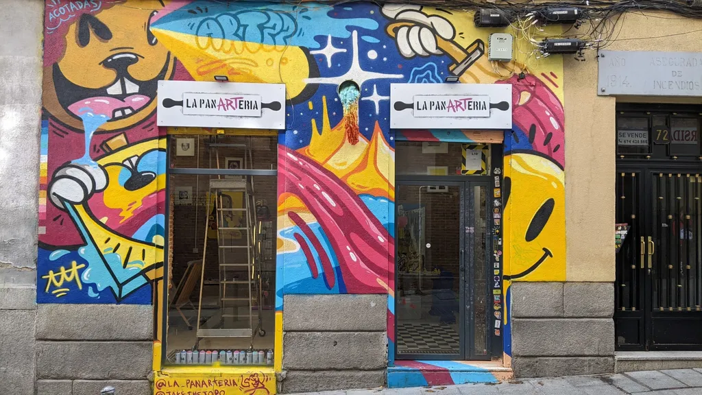 Madrid Street Art Tour in Lavapiés und Embajadores individuelle Stadtführung