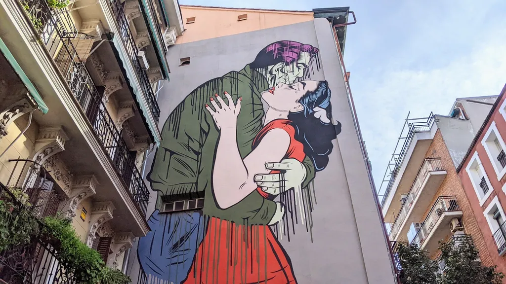 Madrid Street Art Tour in Lavapiés und Embajadores individuelle Stadtführung