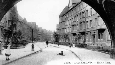 Dortmunder-Althoffblock, 4 Grünoasen und Caféliebe Stadtführung