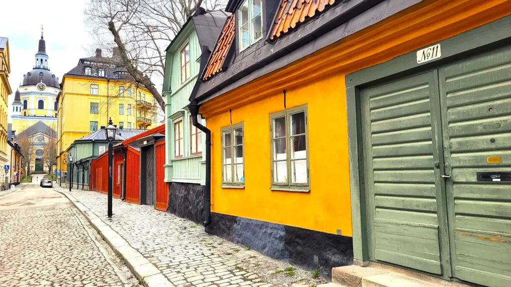 Mäster Mikael Gata Stockholm: Spaziergang im Zentrum und Szeneviertel individuelle Stadtführung