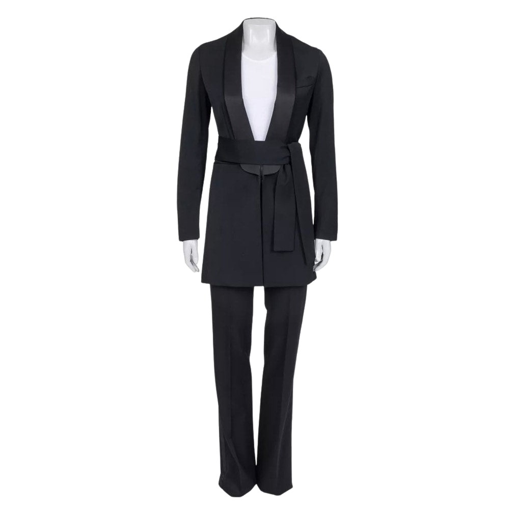 Saint Laurent Suit with Long Jacket