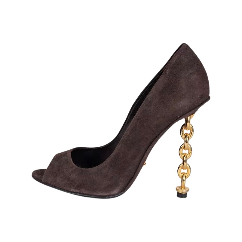 Tom Ford Open Toe Sculpted Heel Shoes