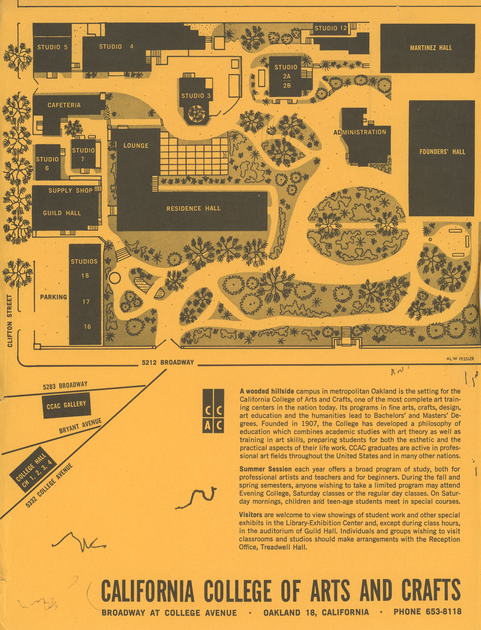 48 Late 1960s campus map.png