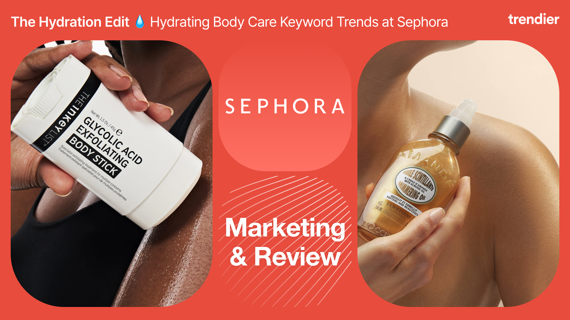 The Hydration Edit 💧 Hydrating Body Care Keyword Trends at Sephora