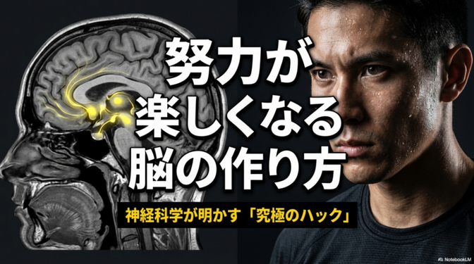 【脳を書き換える】神経科学者が明かす「努力そのもの」を快楽に変える究極のメソッド