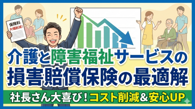 介護・障害福祉事業者への損害賠償保険の「最適解」