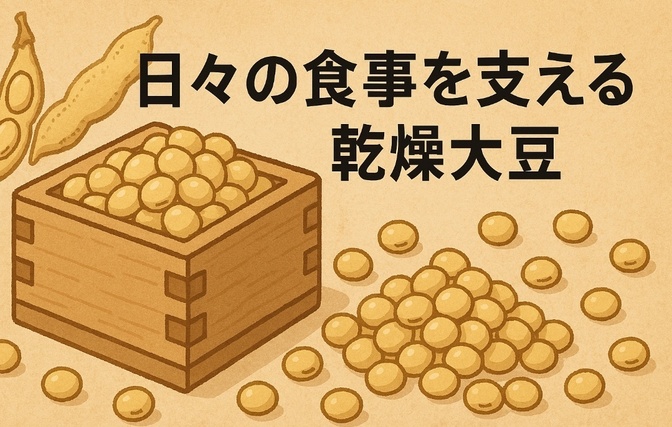 日々の食事を支える乾燥大豆
