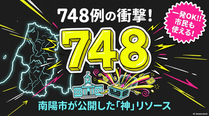 自治体の本気が凄すぎる。山形県南陽市が公開した「生成AIプロンプト748例」