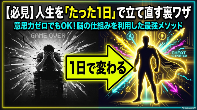 ダン・コー（Dan Koe）『1日で人生を変える方法』の最強メソッド