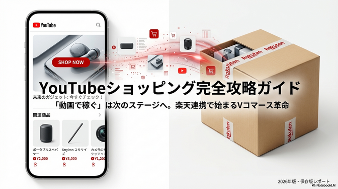 【2026.02.19解禁！】新プログラム「YouTubeショッピングアフィリエイト」完全攻略ガイド