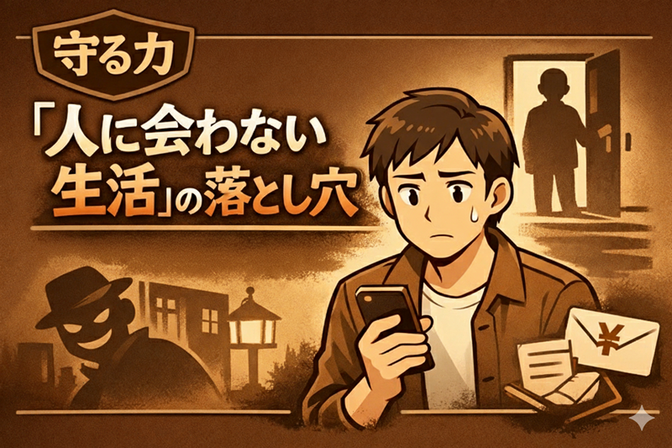 【守る力】「人に会わない生活」の落とし穴
