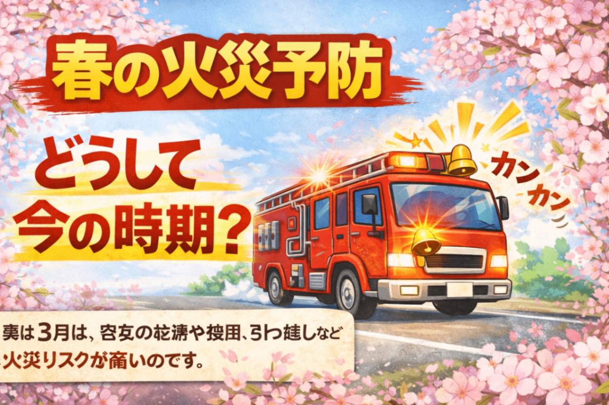消防士図鑑】消防車が「カンカン」鳴らしてる意味 ー資産と命を守るー 