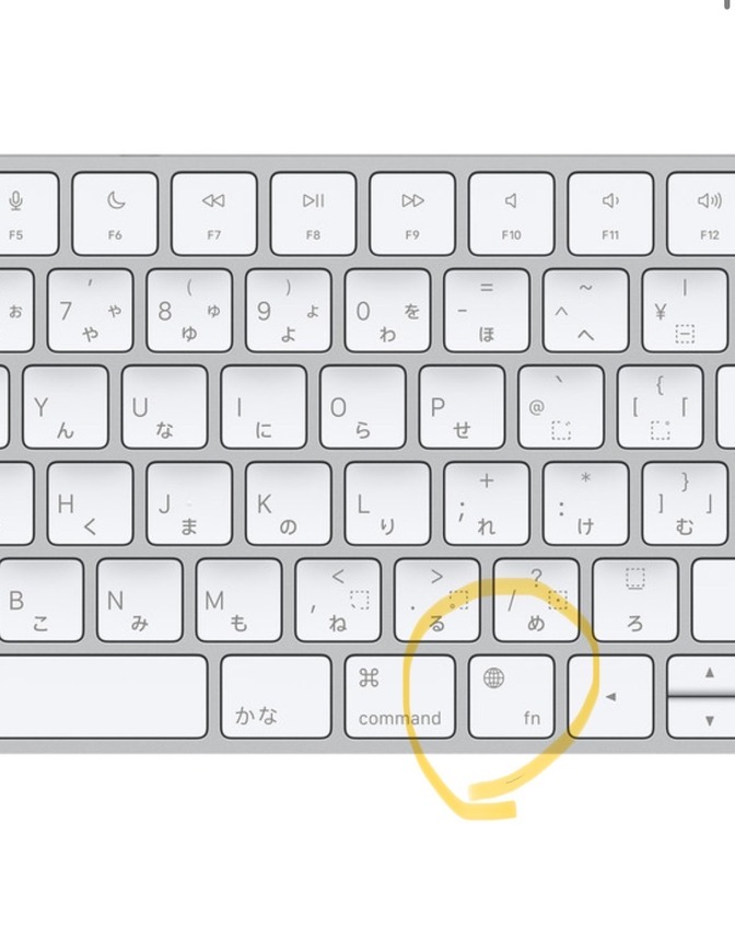 MacBookの顔文字簡単に〜😊