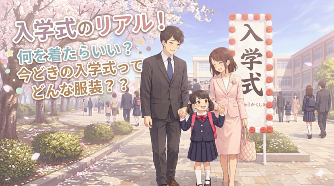 入学式のリアル！何を着たらいい？今どきの入学式ってどんな服装？？