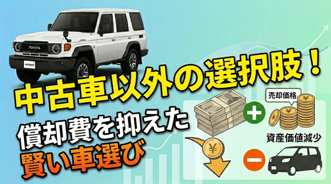 中古車以外の新しい選択肢！維持費を抑えて乗りたい車に乗るを実現した方法