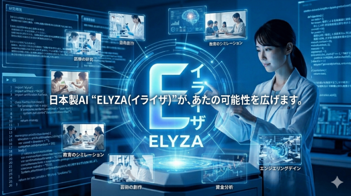 AIスペシャリスト解説】日本語の天才。東大発AI「ELYZA」とは？｜リベ