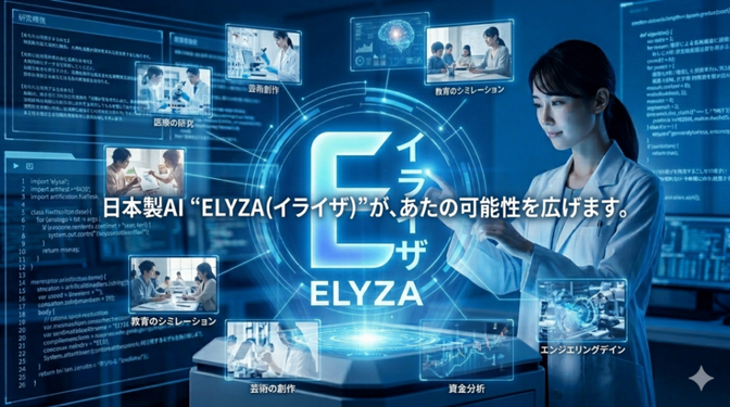 【AIスペシャリスト解説】日本語の天才。東大発AI「ELYZA」とは？