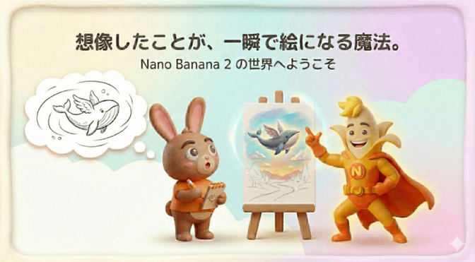 世界一わかりやすくNanobanana2を解説。イラスト解説だから読みやすい。