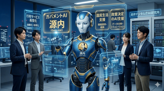 【AIスペシャリスト解説】ガバメントAI「源内」とは？