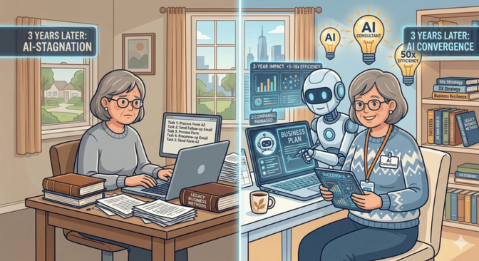 AIを使いこなす人と使わない人の差が、3年後に開く理由