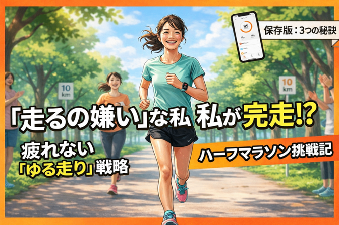 【マラソン嫌いも完走】ChatGPTを「専属コーチ」にしてハーフマラソンを笑顔で走り抜いた全記録